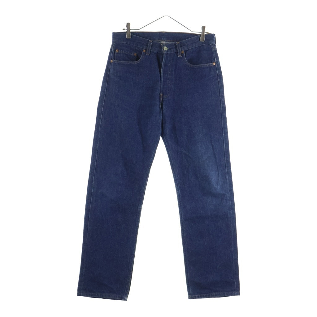 Levi's(リーバイス) 80S VINTAGE 501-0117 ヴィンテージ フランス製 ボタン裏刻印275 スモールe ボタンフライストレートデニムパンツ インディゴ