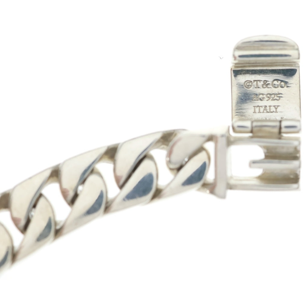 TIFFANY & Co.(ティファニー) カーブチェーン 喜平 リンクブレスレット シルバー レディース
