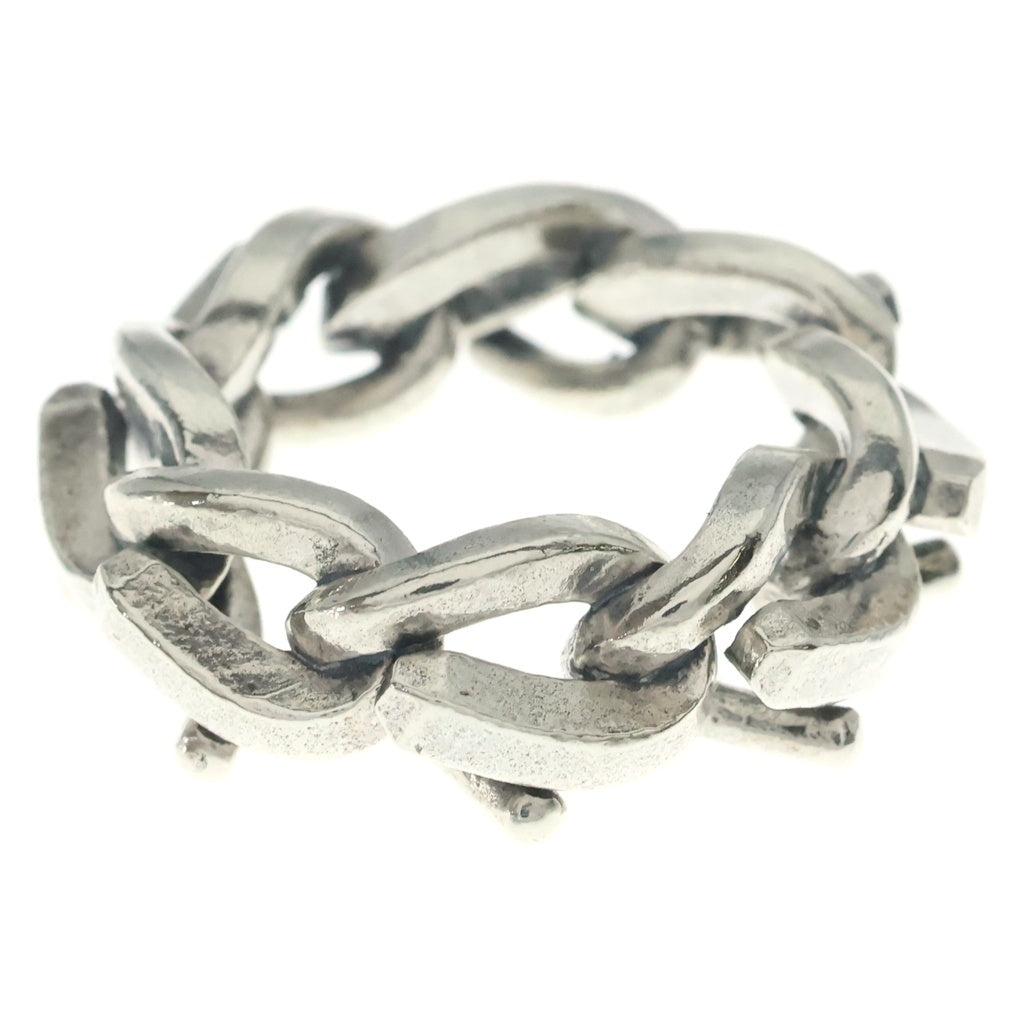 TIFFANY & Co.(ティファニー) FORGE LINK RING フォージリンク リング 指輪 シルバー レディース