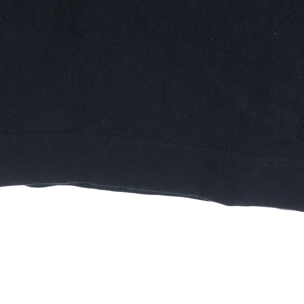 LEMAIRE(ルメール) 24SS BOXY T-SHIRT ポケット付 コットンリネン オーバーサイズTシャツ 半袖クルーネックカットソー ブラック TO1165 LJ1010