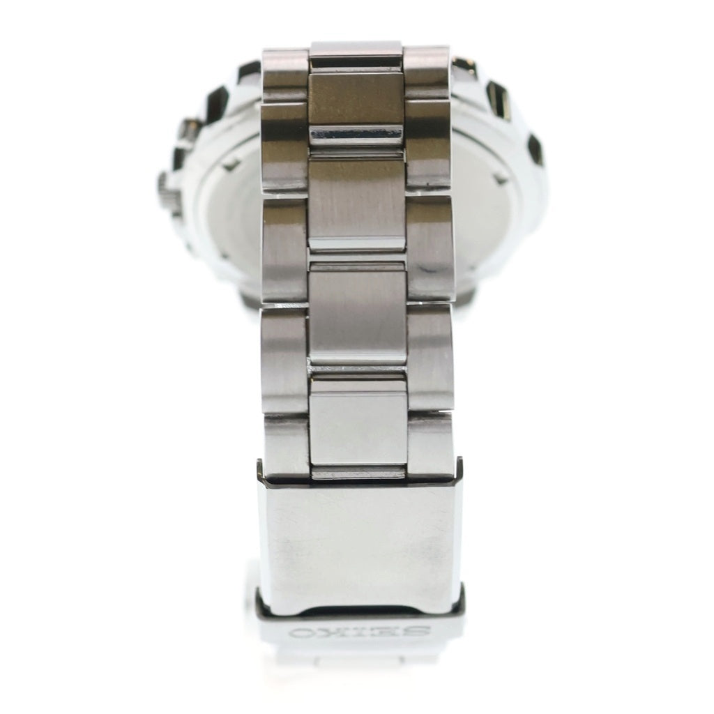 SEIKO(セイコー) SEIKO CHRONOGRAGH セイコー クロノグラフ クウォーツ ホワイト文字盤 腕時計 シルバー SND187P1