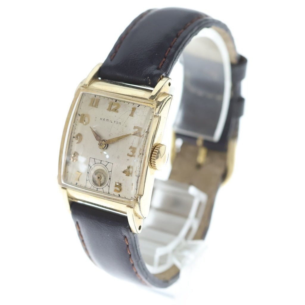 HAMILTON(ハミルトン) 40S VINTAGE PERRY ヴィンテージ ペリー K14 手巻き 腕時計 ゴールド