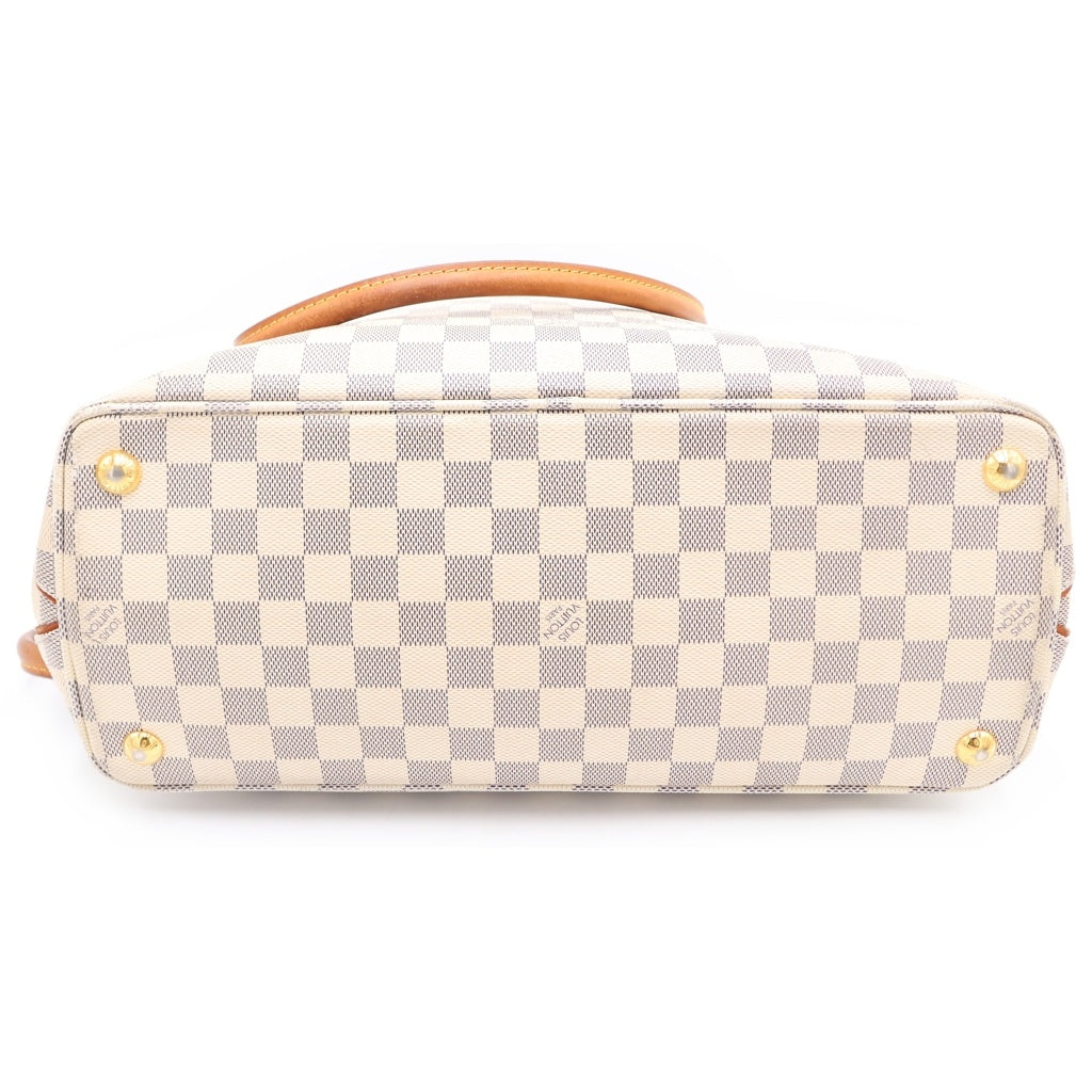 LOUIS VUITTON(ルイヴィトン) ダミエアズール カルヴィ トートバッグ ショルダートート ベージュ N41449 レディース