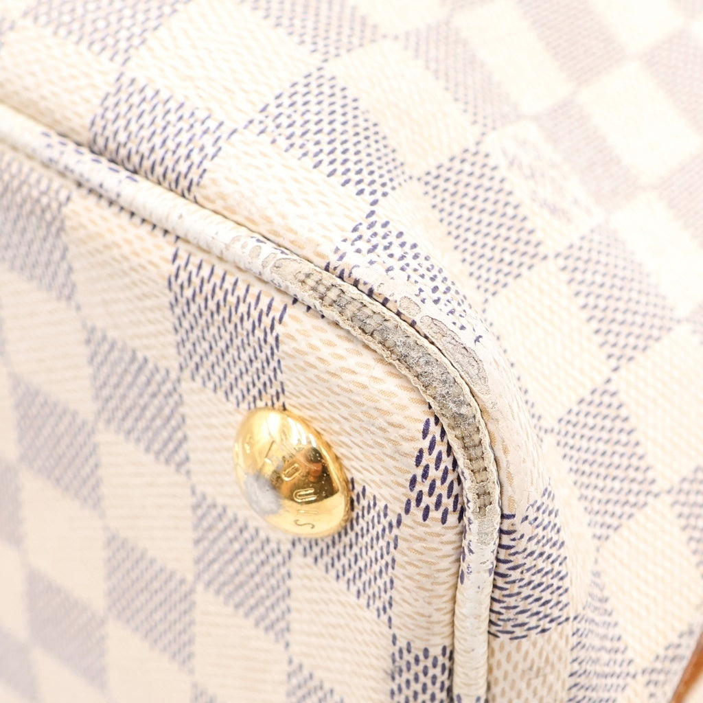 LOUIS VUITTON(ルイヴィトン) ダミエアズール カルヴィ トートバッグ ショルダートート ベージュ N41449 レディース