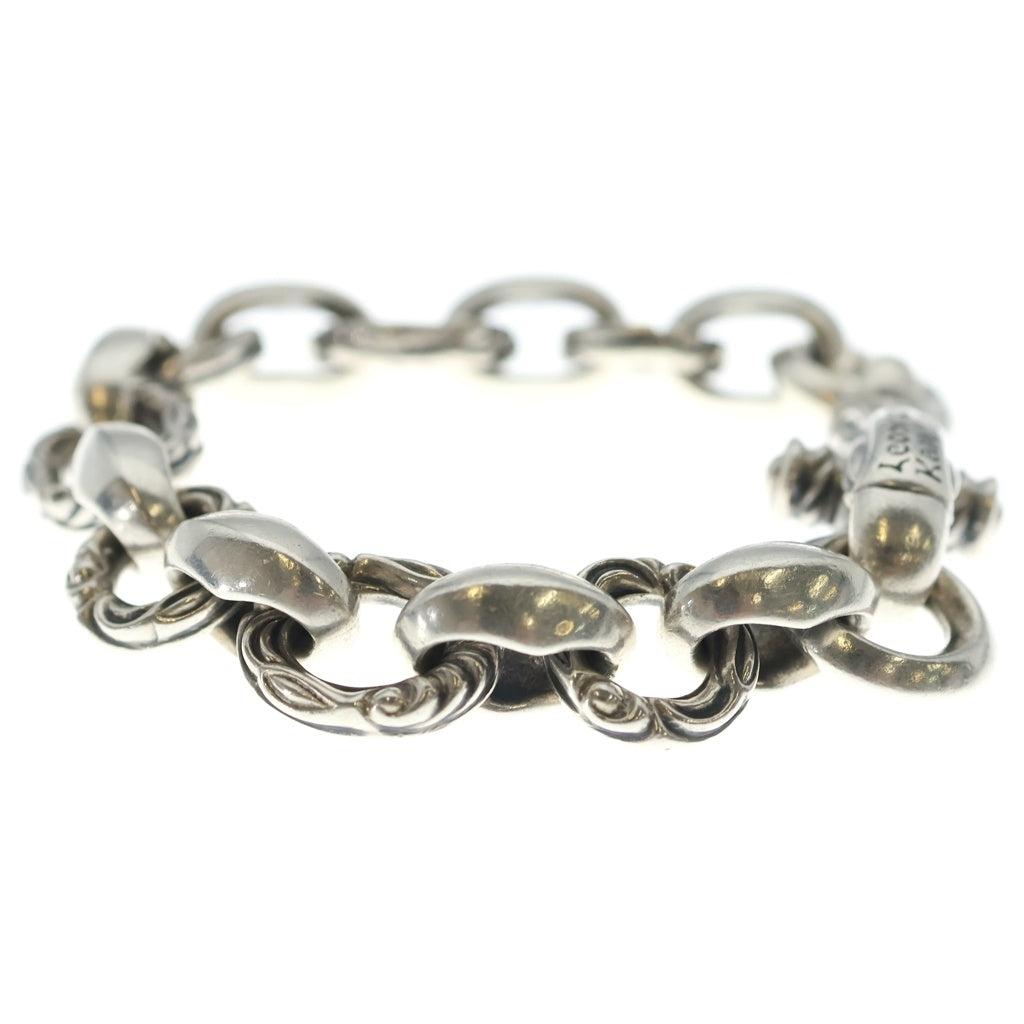 LONE ONES(ロンワンズ) LEONARD KAMHOUT HERON BRACELET レナードカムホート刻印 ヘロンブレスレッド シルバー MFB-0023-LK
