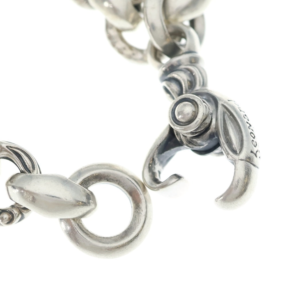 LONE ONES(ロンワンズ) LEONARD KAMHOUT HERON BRACELET レナードカムホート刻印 ヘロンブレスレッド シルバー MFB-0023-LK