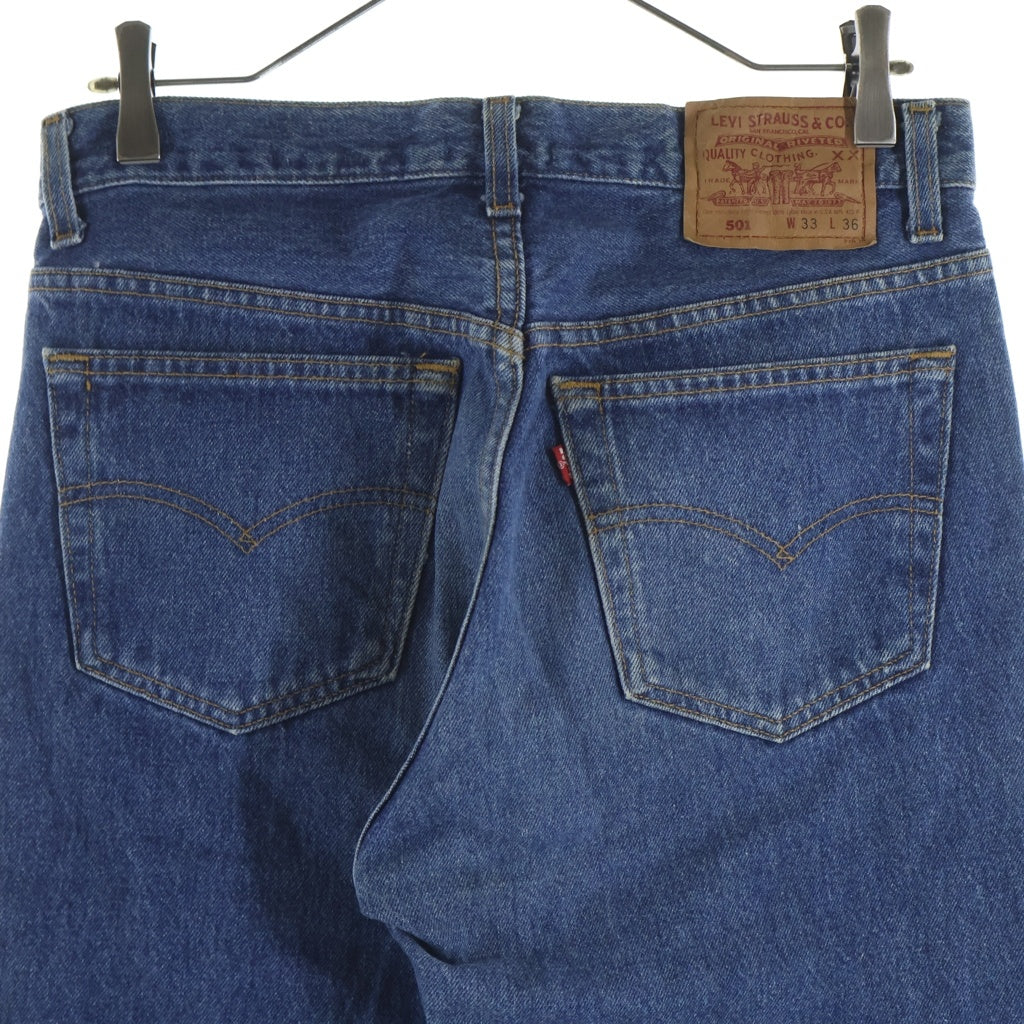 Levi's(リーバイス) 90S VINTAGE 501 ヴィンテージ ボタン裏552 USA製 ボタンフライデニムパンツ インディゴ 501-0000