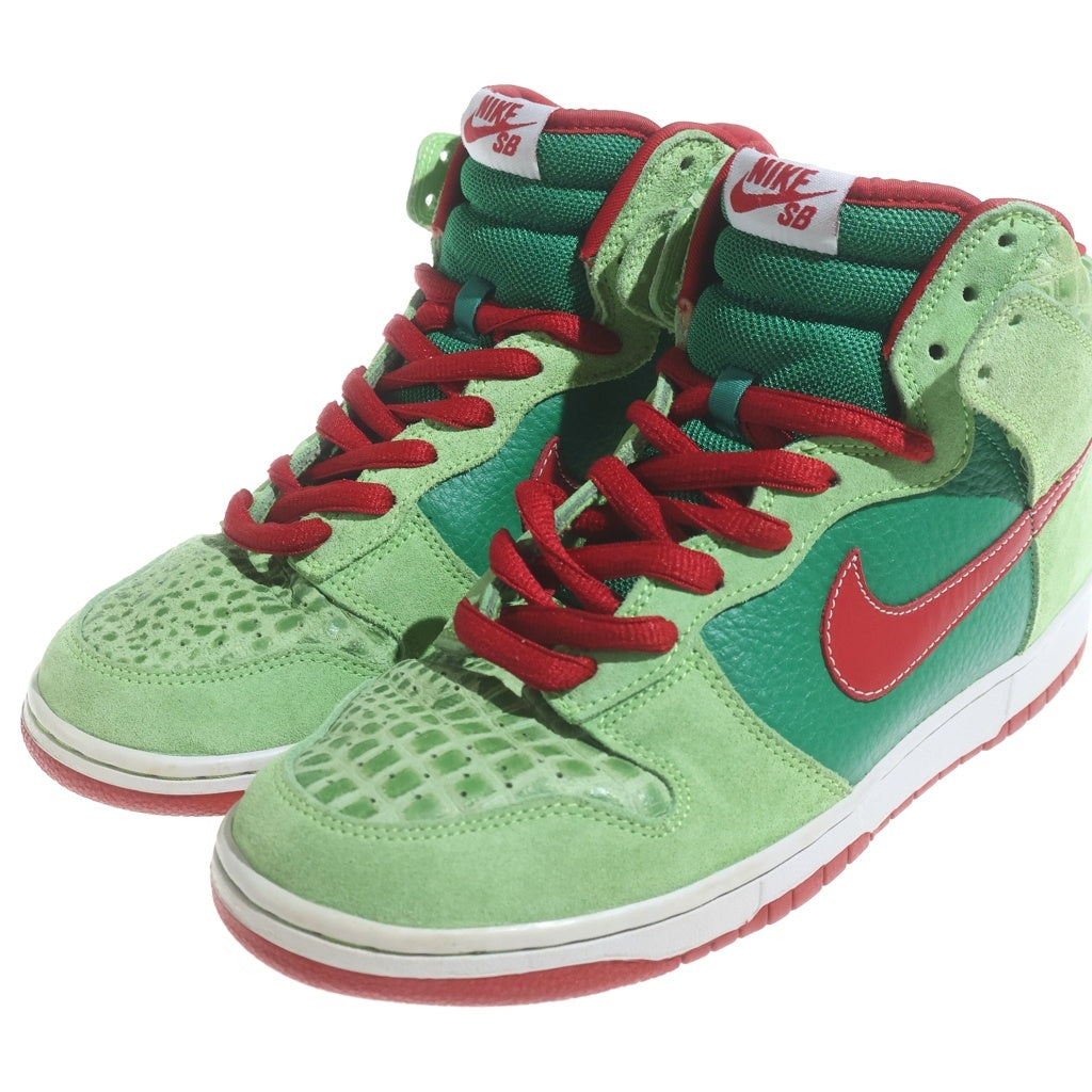 NIKE(ナイキ) 【鑑賞用 2008年】 DUNK HIGH PRO DR FEELGOOD ダンク ドクター フィールグッド ハイカットスニーカー グリーン US9.5/27.5cm 305050-362