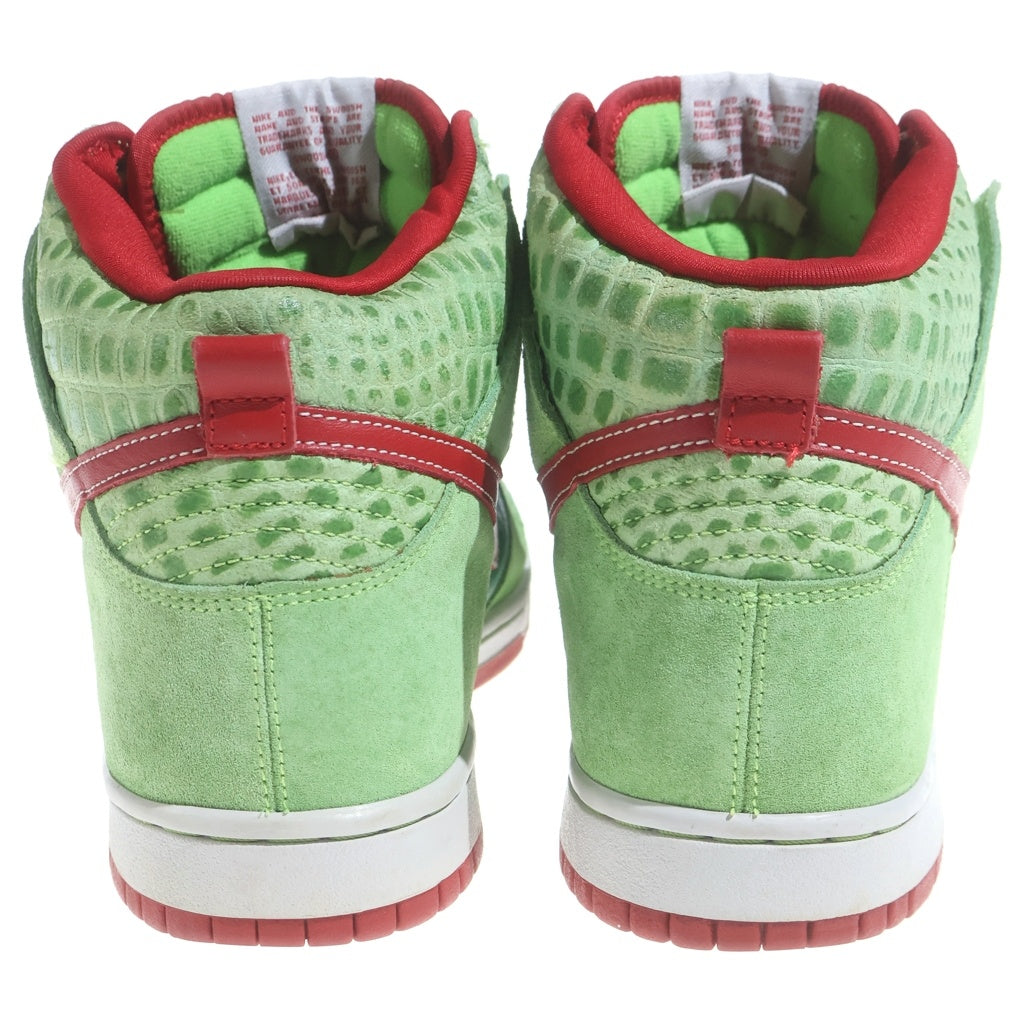 NIKE(ナイキ) 【鑑賞用 2008年】 DUNK HIGH PRO DR FEELGOOD ダンク ドクター フィールグッド ハイカットスニーカー グリーン US9.5/27.5cm 305050-362