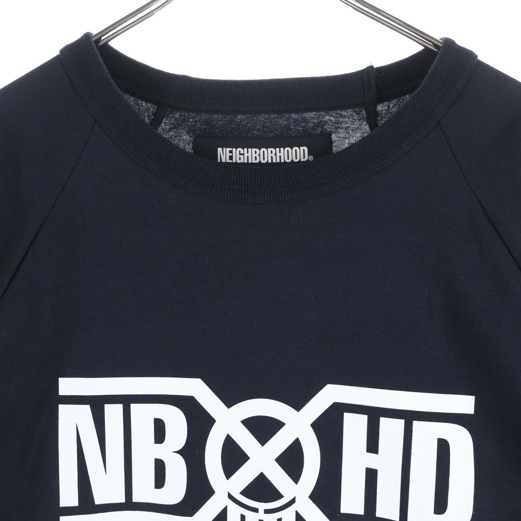 NEIGHBORHOOD(ネイバーフッド) 25SS ×RUSSEL ATHLETIC ×BOUNTY HUNTER CREWNECK SS ラッセルアスレチック バウンティハンター ロゴプリント クルーネック半袖Tシャツ カットソー 251PCBHN-ST03