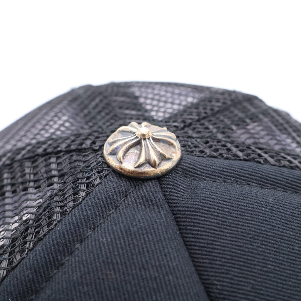 CHROME HEARTS(クロムハーツ) TRUCKER CAP CHパッチ メッシュ トラッカーキャップ 帽子 ブラック