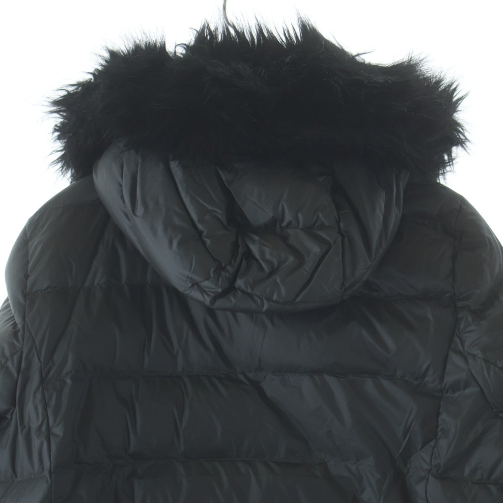 POLO RALPH LAUREN(ポロラルフローレン) スモールポニーエンブロイダリー ファーフーデッド ダウンコート ジャケット レディース グレー