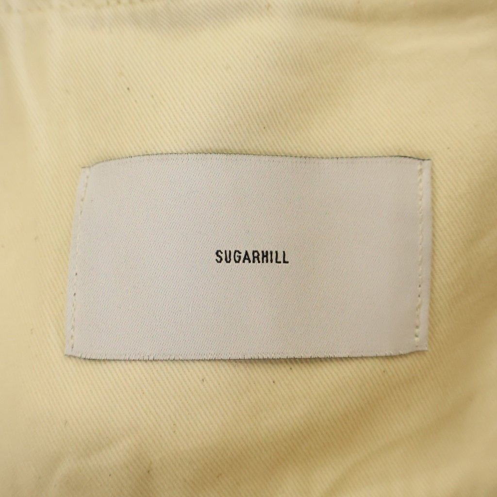 SUGARHILL(シュガーヒル) 22AW ボタンフライ シンチバック コーデュロイ ストレート パンツ ベージュ 22AWPT02