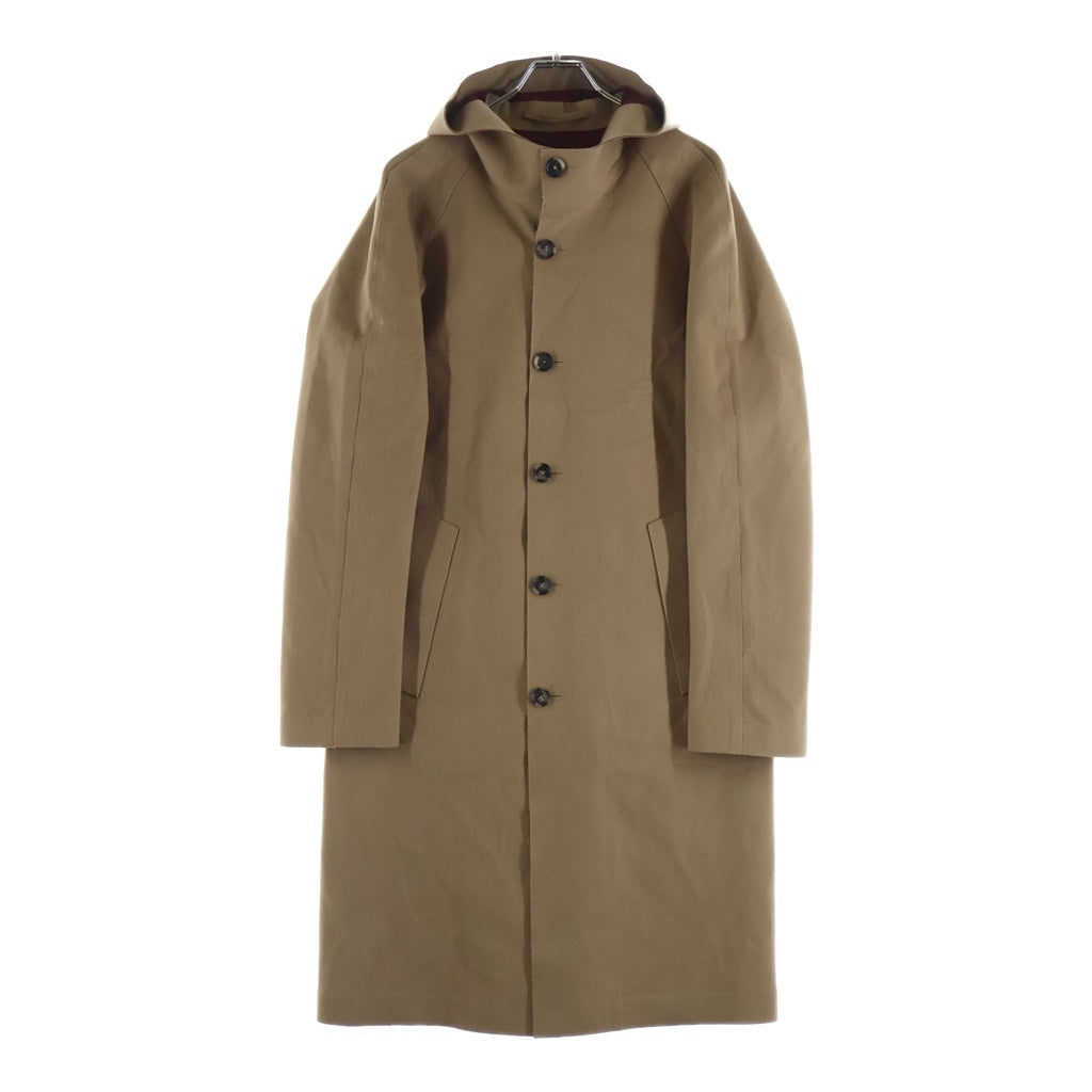 KIRED(キーレッド) CAFU カフ ウールフーディスプリングコート ベージュ