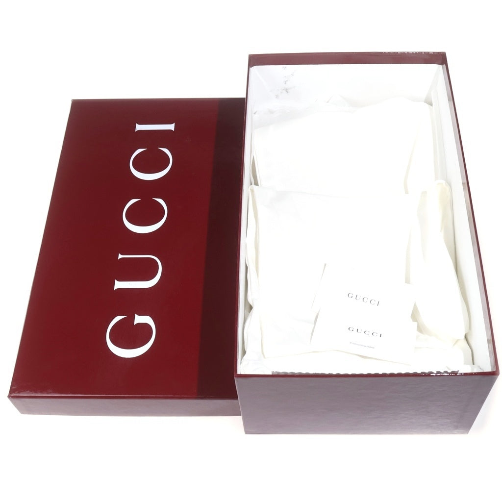 GUCCI(グッチ) SCREENER スクリーナー GGキャンバス ローカットスニーカー ブラック/グリーン/レッド 857889