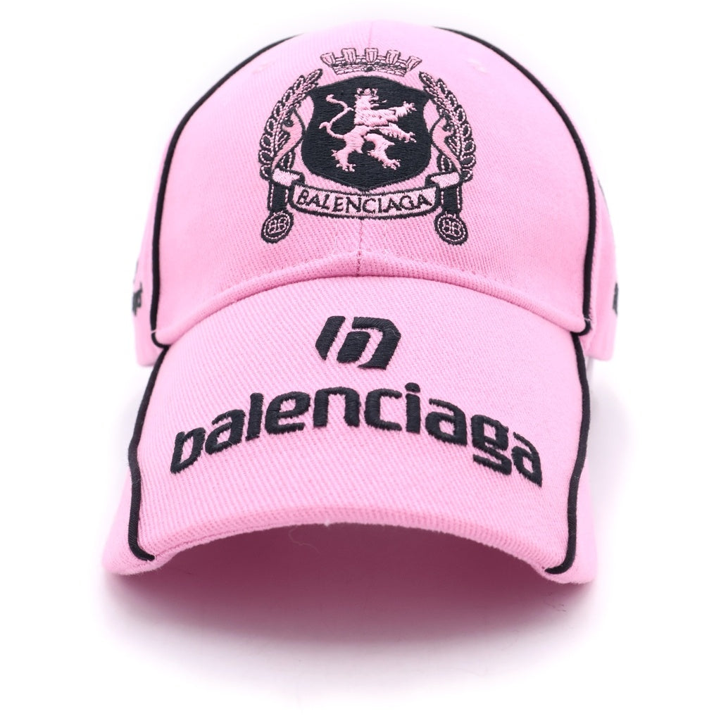 BALENCIAGA(バレンシアガ) 24SS PARIS SOCCER CAP ロゴエンブロイダリー パリスサッカーキャップ 帽子 ピンク 778787