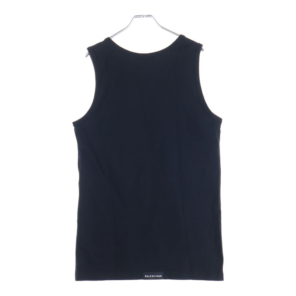 BALENCIAGA(バレンシアガ) LOOSE TANK TOP ルーズタンクトップ ブラック 697880