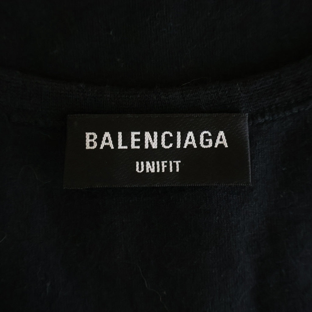 BALENCIAGA(バレンシアガ) LOOSE TANK TOP ルーズタンクトップ ブラック 697880