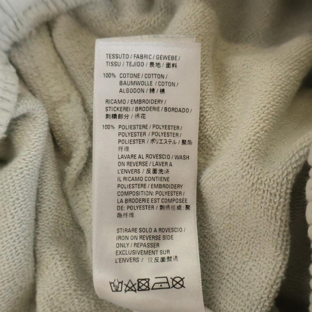 BALENCIAGA(バレンシアガ) POLITICAL CAMPAIGN ポリティカル キャンペーンロゴエンブロイダリー ワイドスウェットパンツ グレー 641602 TKVI9