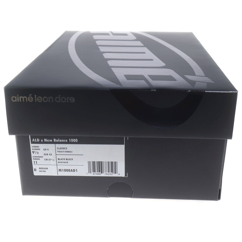 Aime Leon Dore(エメレオンドレ) ×New Balance M1000AD1 エメレオンドレ ローカットスニーカー ブラック US9.5/27.5cm