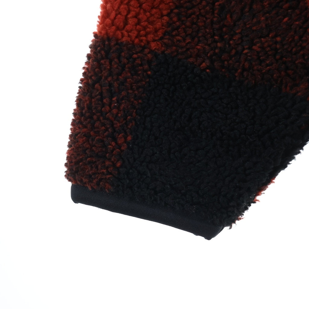 HUMAN MADE(ヒューマンメイド) CHECK BOA FLEECE JACKET チェックボア フリースジャケット レッド