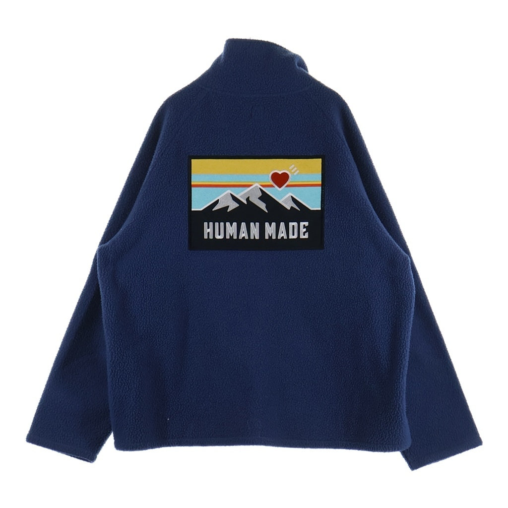 HUMAN MADE(ヒューマンメイド) OUTDOOR FLEECE JACKET アウトドア フリースジャケット ネイビー