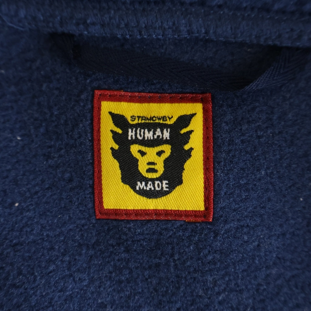 HUMAN MADE(ヒューマンメイド) OUTDOOR FLEECE JACKET アウトドア フリースジャケット ネイビー