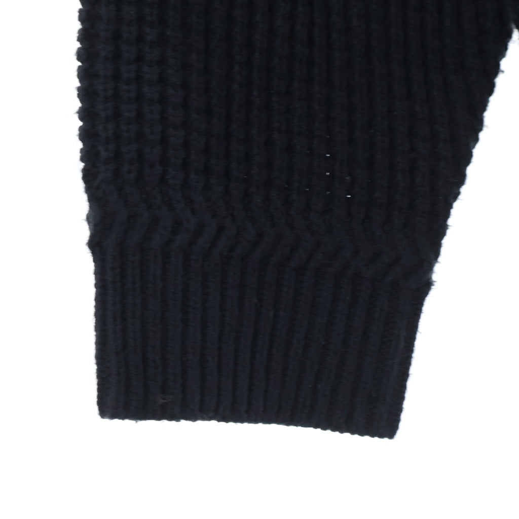 SUPREME(シュプリーム) 24AW Waffle Small Box Sweater ワッフル スモールボックスセーター ブラック