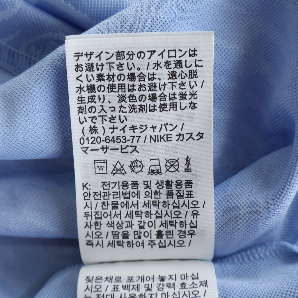 MARTINE ROSE(マーティンローズ) ×NIKE NRG JERSEY ナイキ ジャージーTシャツ ブルー HM9020-422