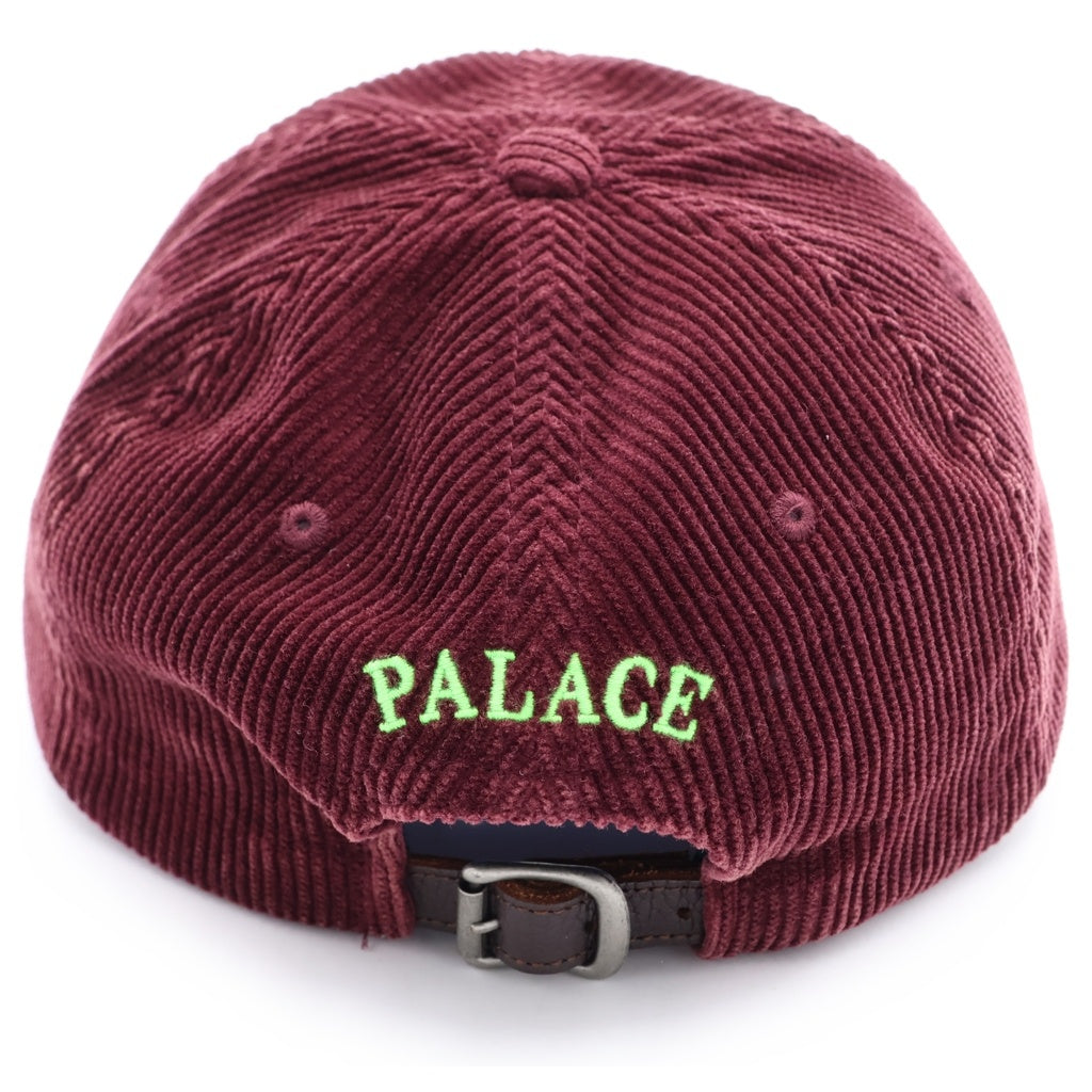 Palace Skateboards(パレススケートボーズ) ×RARPH LAUREN CLASSIC POLO CAP CORDUROY ポロ ラルフローレン コーデュロイキャップ バーガンディ レディース