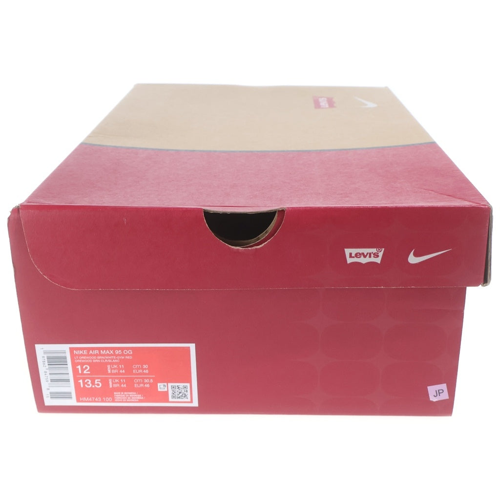 NIKE(ナイキ) ×Levi's AIR MAX 95 OG リーバイス エアマックス95 ローカットスニーカー ホワイト US12/30cm HM4743-100