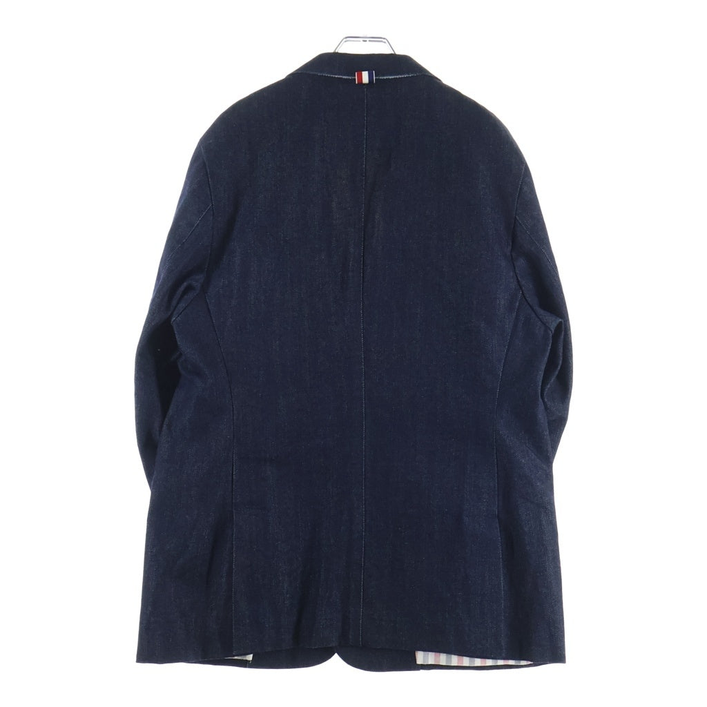 THOM BROWNE(トムブラウン) デニム テーラードジャケット インディゴ
