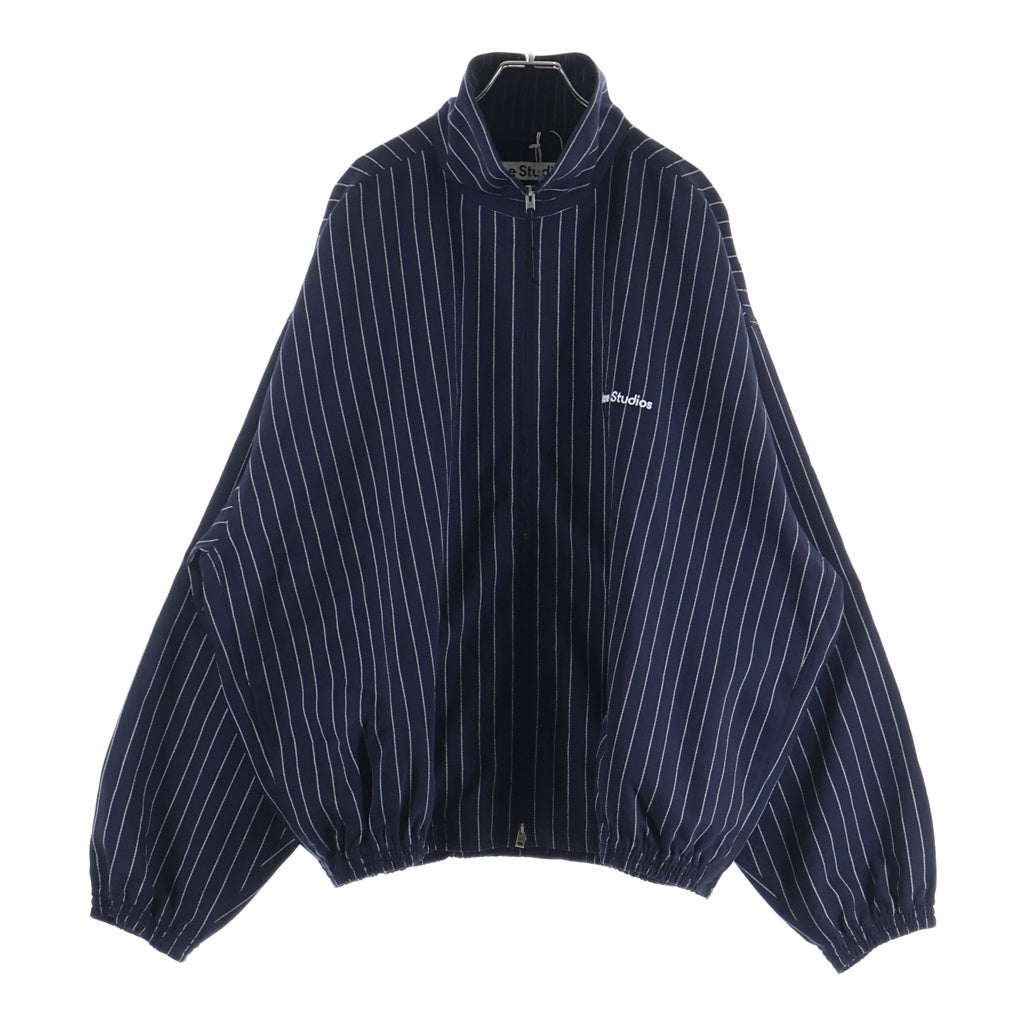 Acne Studios(アクネ ストゥディオズ) 26SS ピンストライプジャケット ネイビー FN-MN-OUTW001281