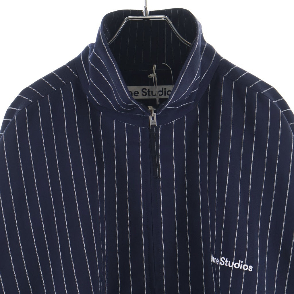 Acne Studios(アクネ ストゥディオズ) 26SS ピンストライプジャケット ネイビー FN-MN-OUTW001281