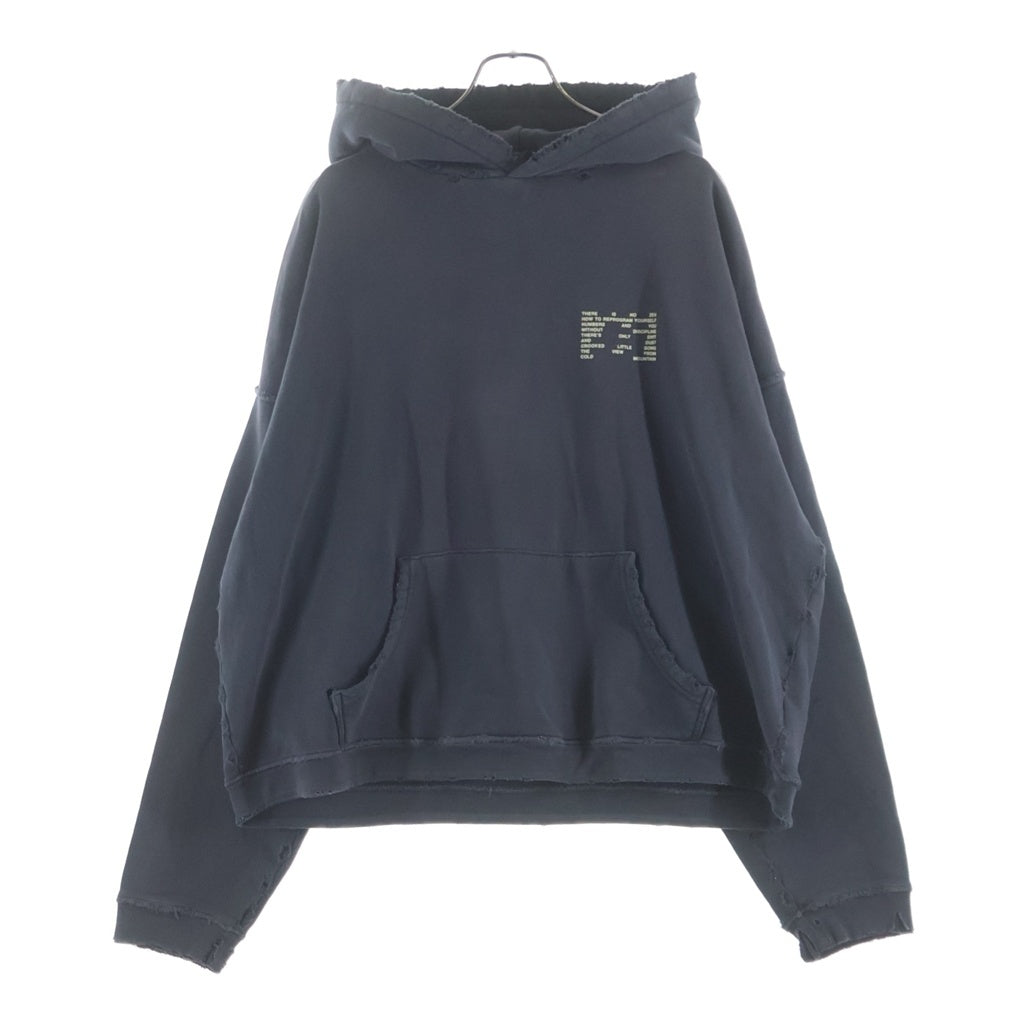 ENFANTS RICHES DEPRIMES(アンファンリッシュデプリメ) PSYCHIC HOODIE サイキックフーディー プルオーバーパーカー ブラック