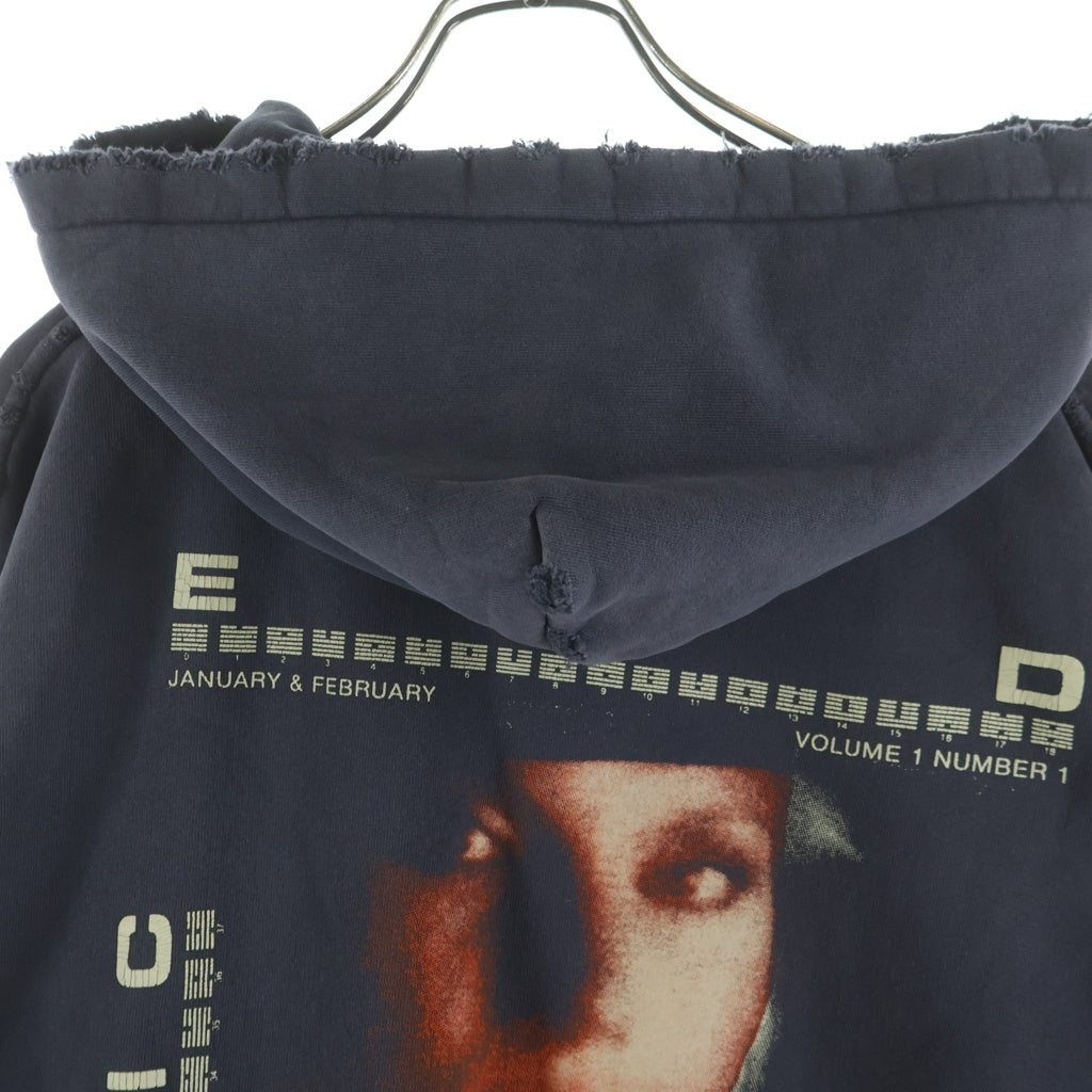ENFANTS RICHES DEPRIMES(アンファンリッシュデプリメ) PSYCHIC HOODIE サイキックフーディー プルオーバーパーカー ブラック