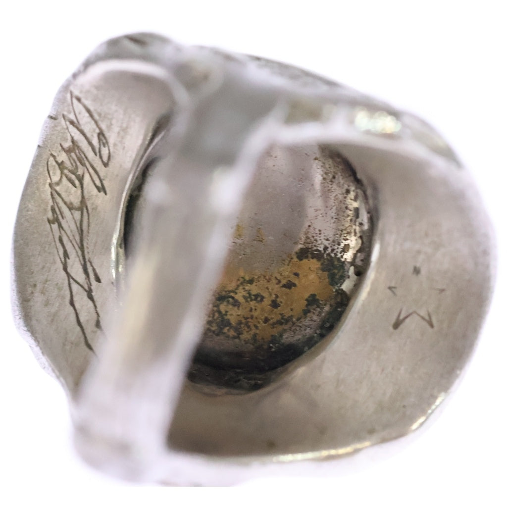 ALEX STREETER(アレックスストリーター) Angel Heart Ring スター刻印 ソーンスター メタルストーン エンジェルハートリング シルバー