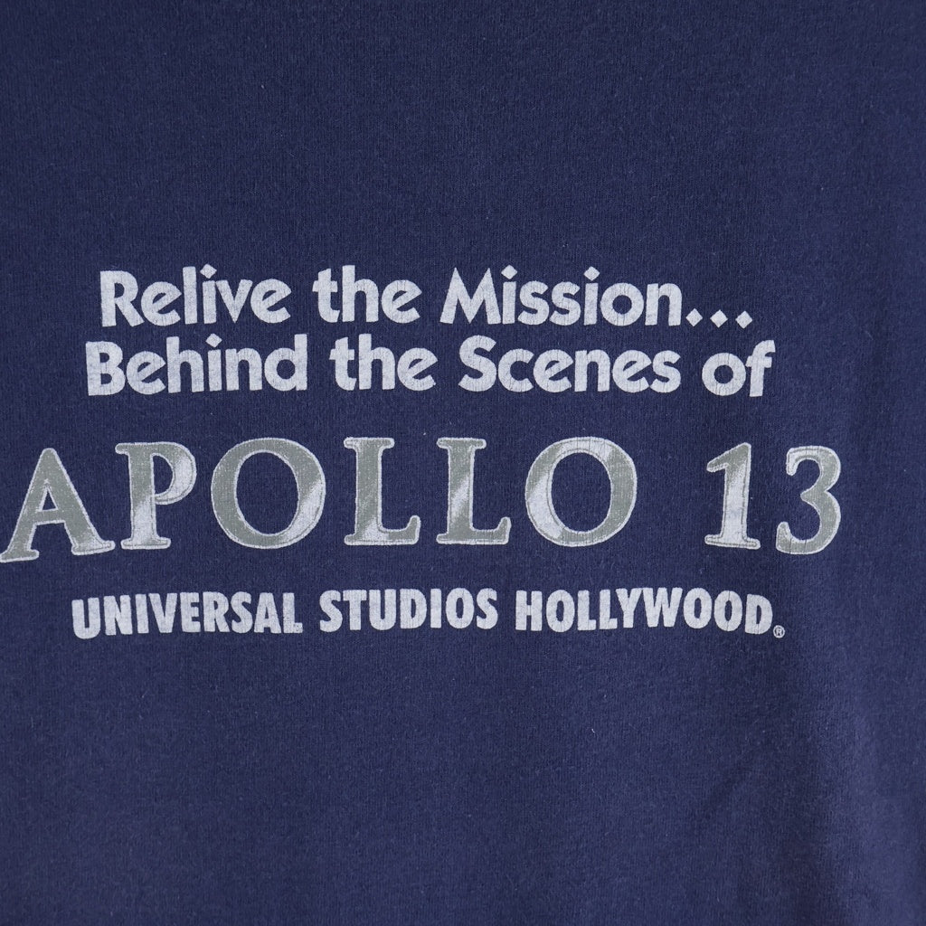 VINTAGE(ヴィンテージ) 90S VINTAGE APOLLO 13 MOVIE TEE MURINA ヴィンテージ アポロ13号 ムービーTシャツ 半袖クルーネックカットソー ネイビー