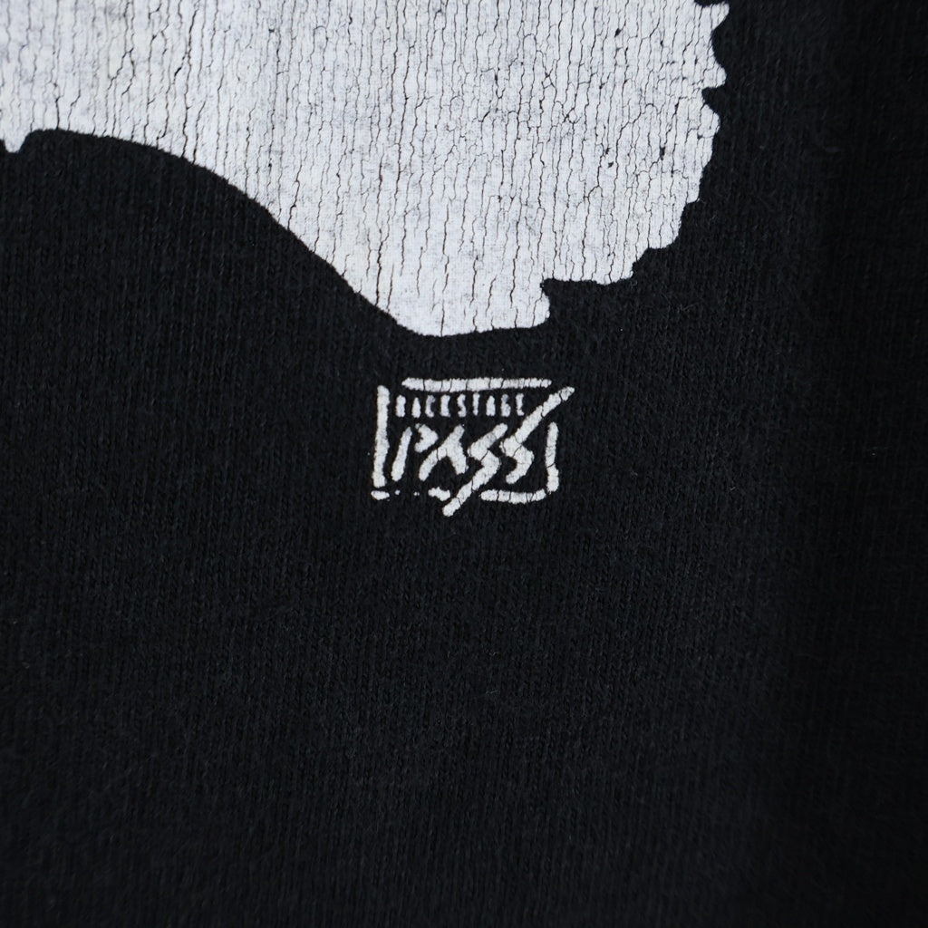 VINTAGE(ヴィンテージ) 90S VINTAGE PEARL JAM ALIVE BACKSTAGE PASS HANES ヴィンテージ パールジャム アライブ 両面プリントTシャツ 半袖クルーネックカットソー ブラック