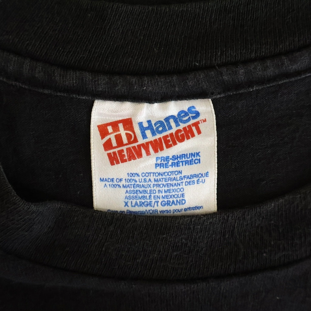 VINTAGE(ヴィンテージ) 90S VINTAGE PEARL JAM ALIVE BACKSTAGE PASS HANES ヴィンテージ パールジャム アライブ 両面プリントTシャツ 半袖クルーネックカットソー ブラック