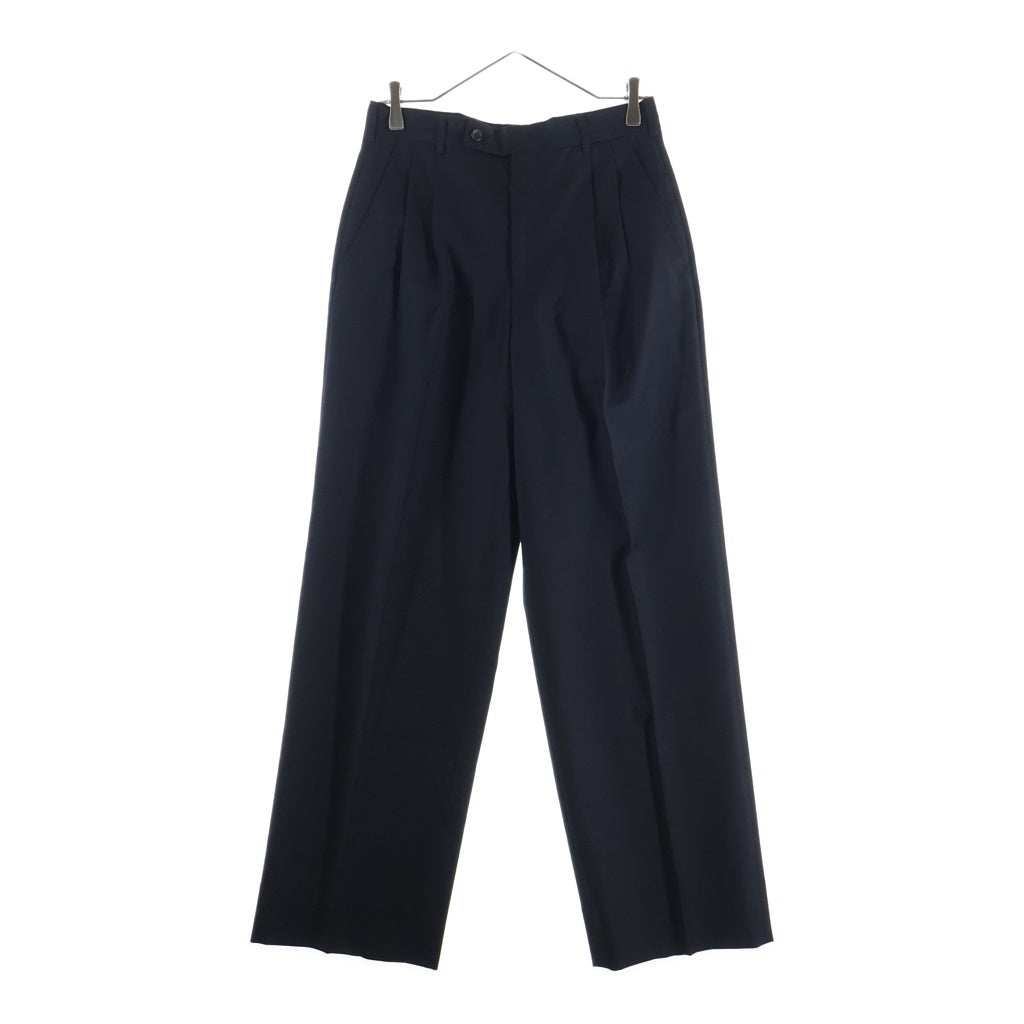 COMME des GARCONS HOMME(コムデギャルソンオム) ウール シングルテーラードジャケット スラックスパンツ セットアップスーツ ブラック HS-11002M