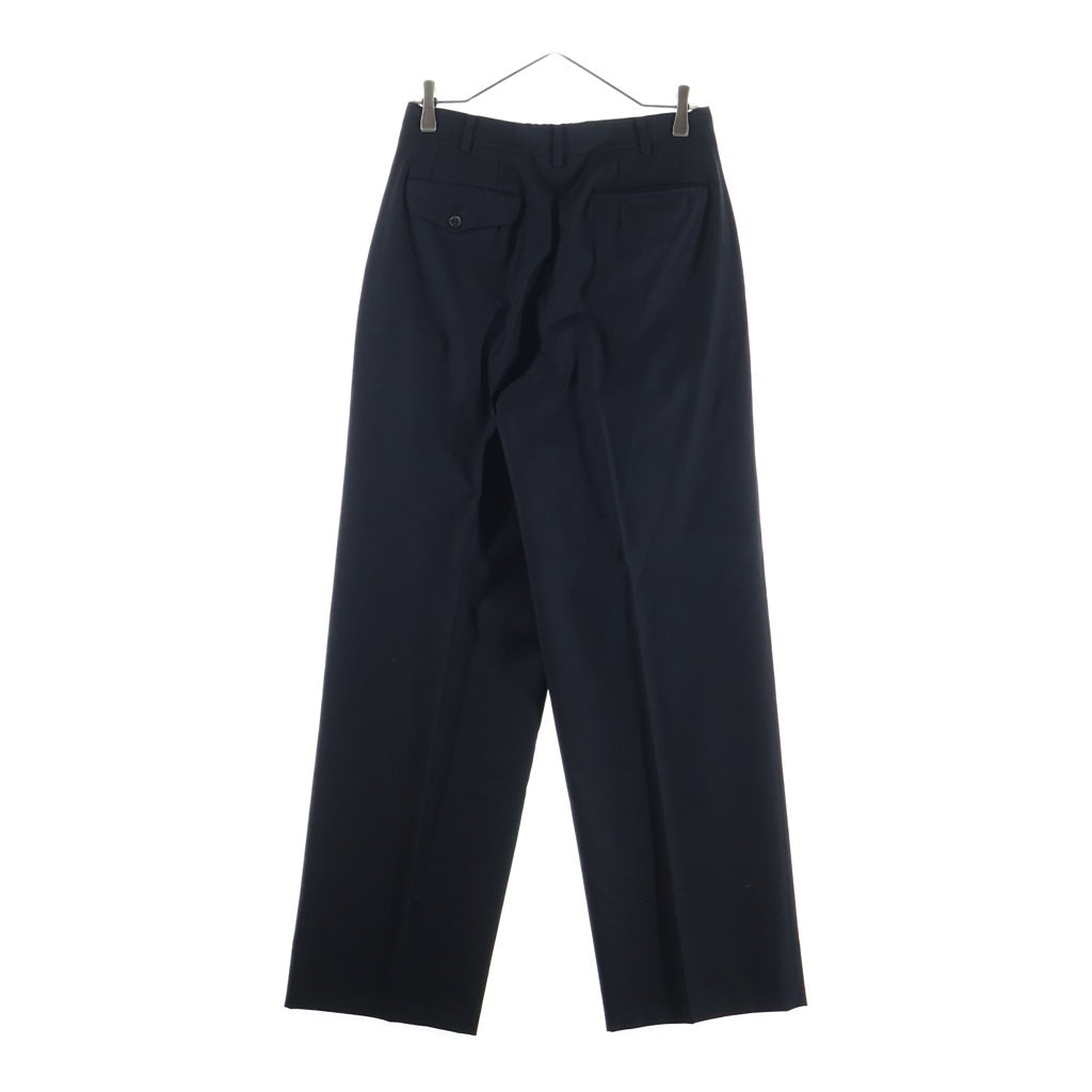 COMME des GARCONS HOMME(コムデギャルソンオム) ウール シングルテーラードジャケット スラックスパンツ セットアップスーツ ブラック HS-11002M