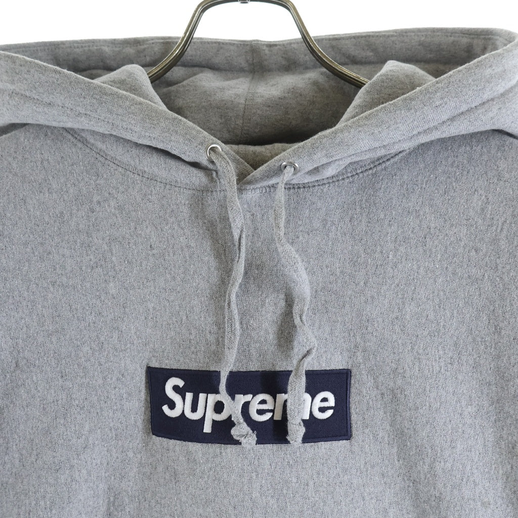 SUPREME(シュプリーム) 25AW Box Logo Hooded Sweatshirt ボックスロゴ プルオーバーパーカー グレー
