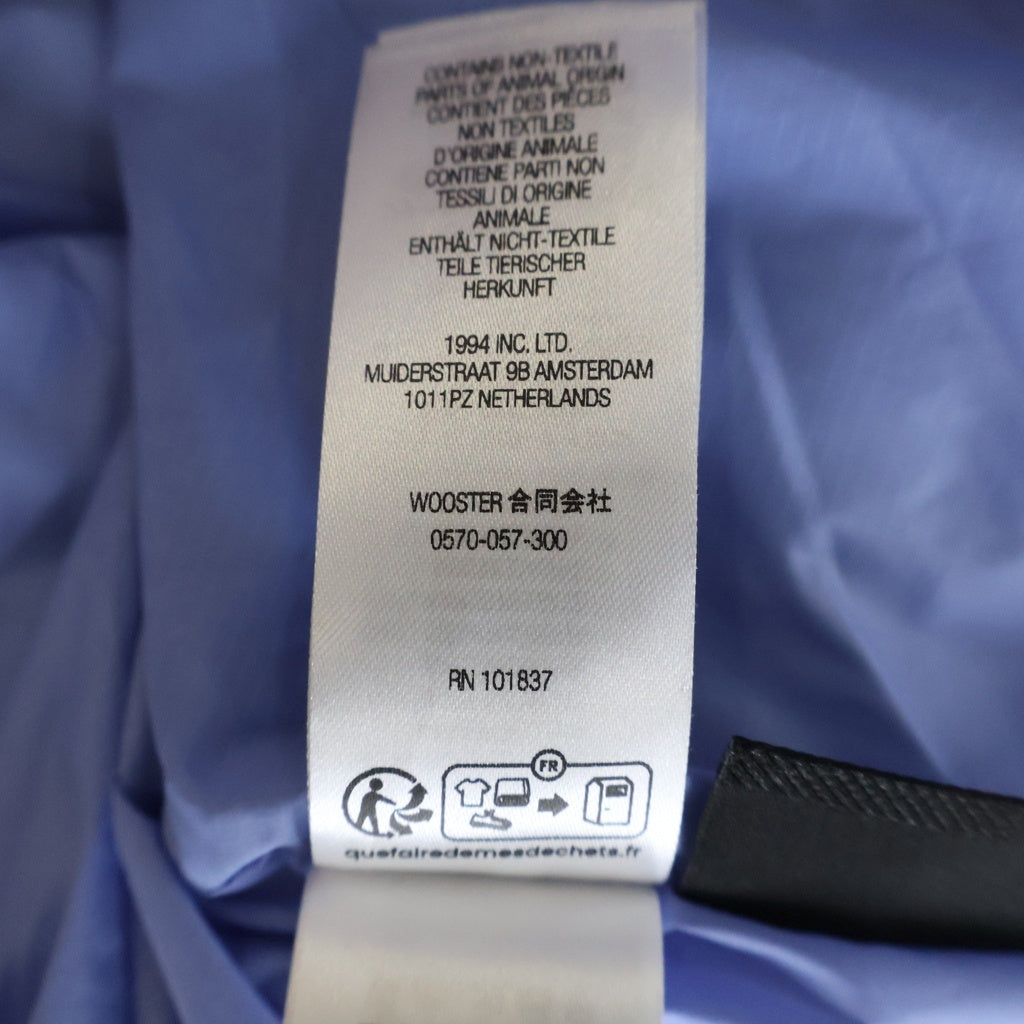 SUPREME(シュプリーム) 25AW Facemask 700-Fill Down Puffer Jacket フェイスマスク 700フィル ファーフーデッド ダウンジャケット ブルー