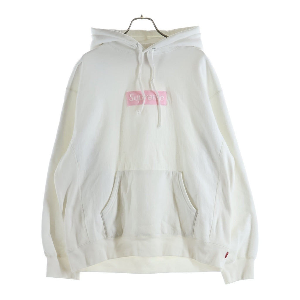 SUPREME(シュプリーム) 25AW Box Logo Hooded Sweatshirt ボックスロゴ プルオーバーパーカー ホワイト