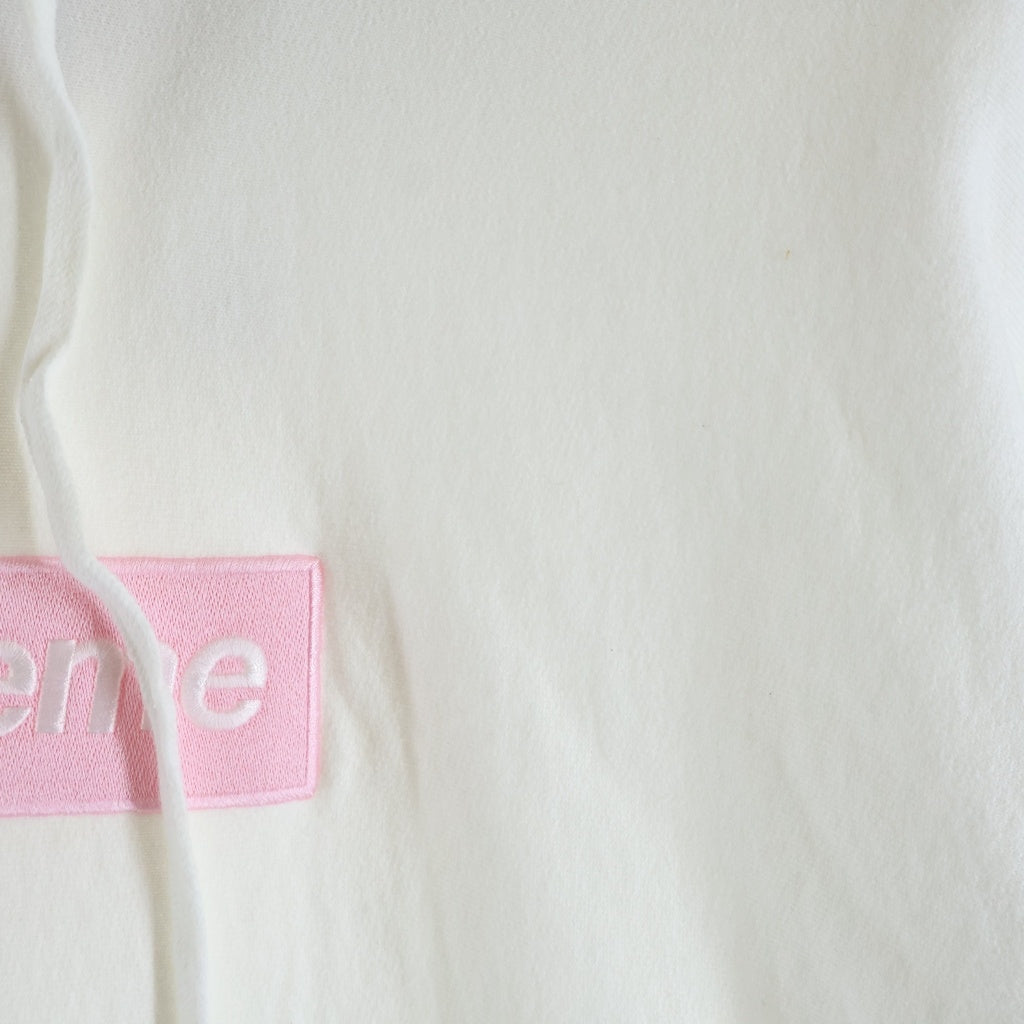 SUPREME(シュプリーム) 25AW Box Logo Hooded Sweatshirt ボックスロゴ プルオーバーパーカー ホワイト