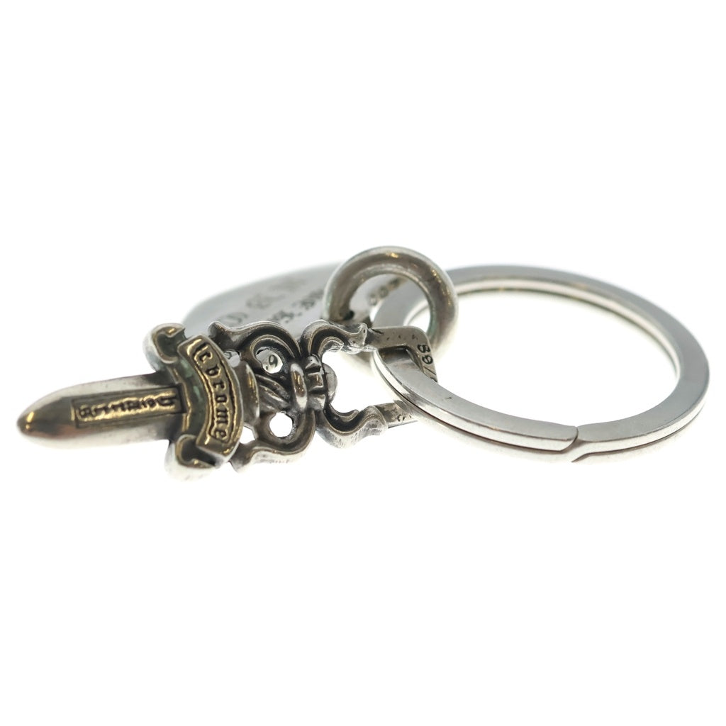 CHROME HEARTS(クロムハーツ) SHIELD&No5 DGGR ニューヨーク限定 シールド #5ダガーキーリング シルバー