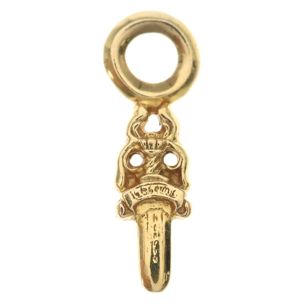 CHROME HEARTS(クロムハーツ) 22K STACK DAGGER/ダガースタックチャーム ネックレストップ ゴールド