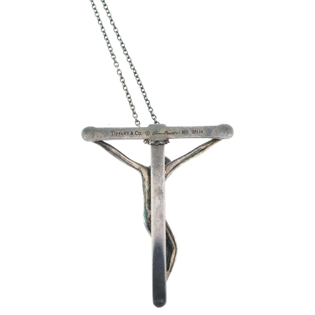 TIFFANY & Co.(ティファニー) ELSA PERETTI CROSS エルサ ペレッティ ロザリオクロストップ チェーンネックレス シルバー