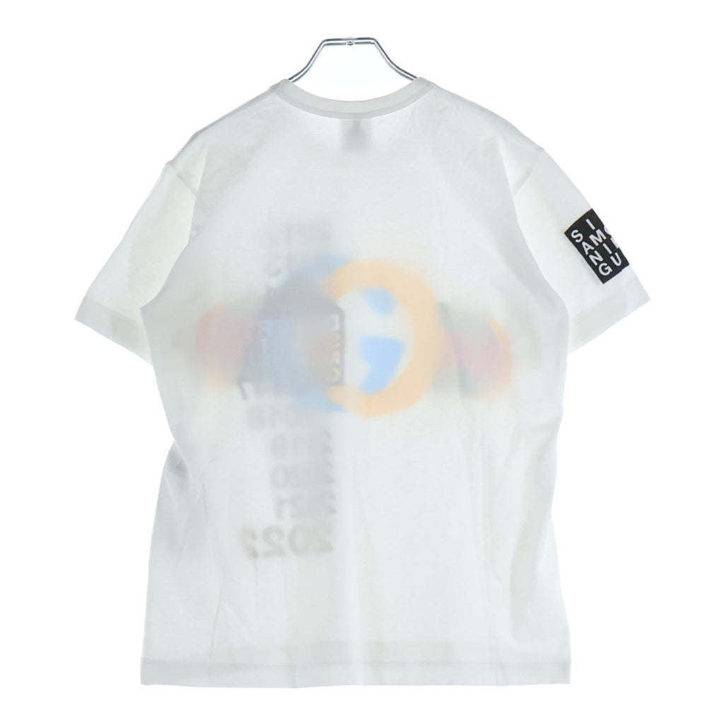 GUCCI(グッチ) ×DOVER STREET MARKET GINZA 10TH ANNIVERSARY TEE ドーバーストリートマーケット銀座 10周年記念 クルーネック半袖Tシャツ カットソー ホワイト 745252 XJFJ8